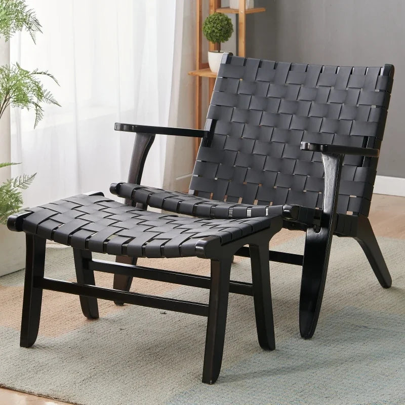 Handwoven Rattan Stool