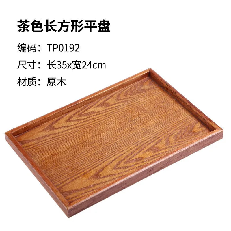Japanese Wooden Serving Tray