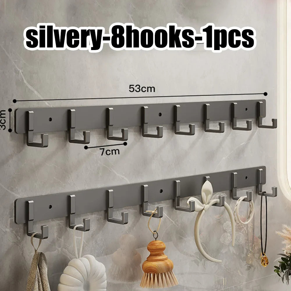 Modern Black Wall Coat Rack