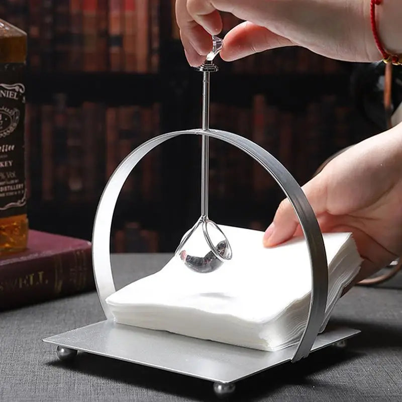 Luxury Metal Tissue Dispenser