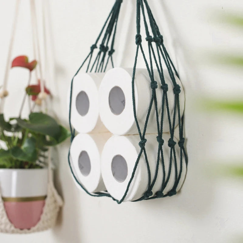 Acrylic Adhesive Toilet Paper Holder