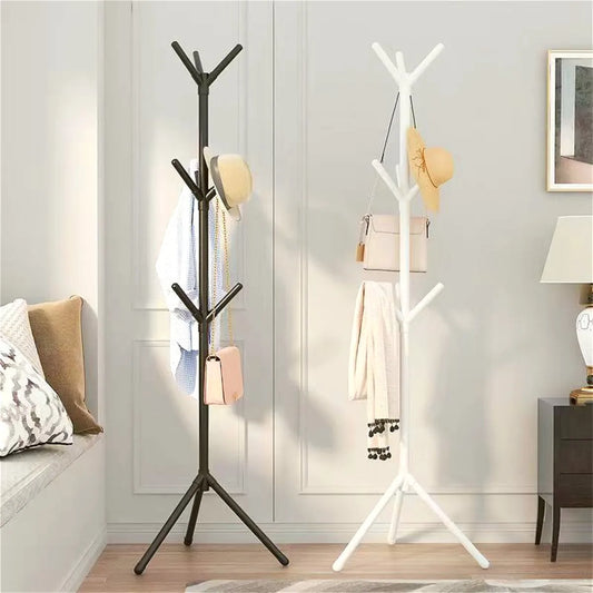 Floor-to-Ceiling Coat & Hat Rack