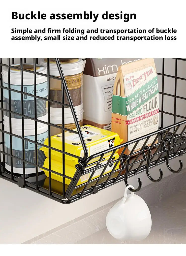 Stackable Wire Fruit & Veggie Baskets