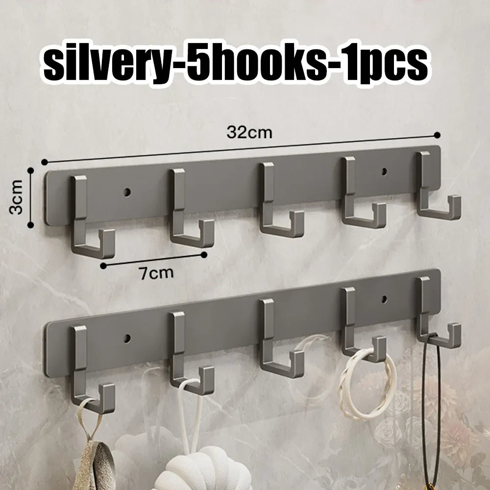 Modern Black Wall Coat Rack