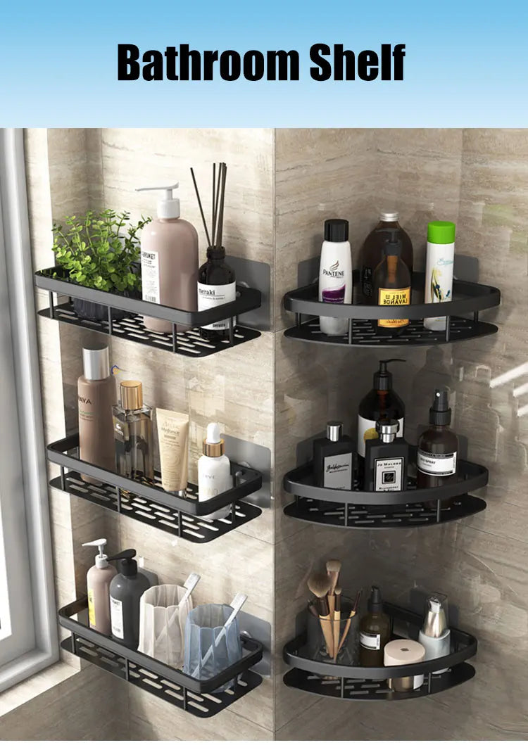 Modern Aluminium Bathroom Rack