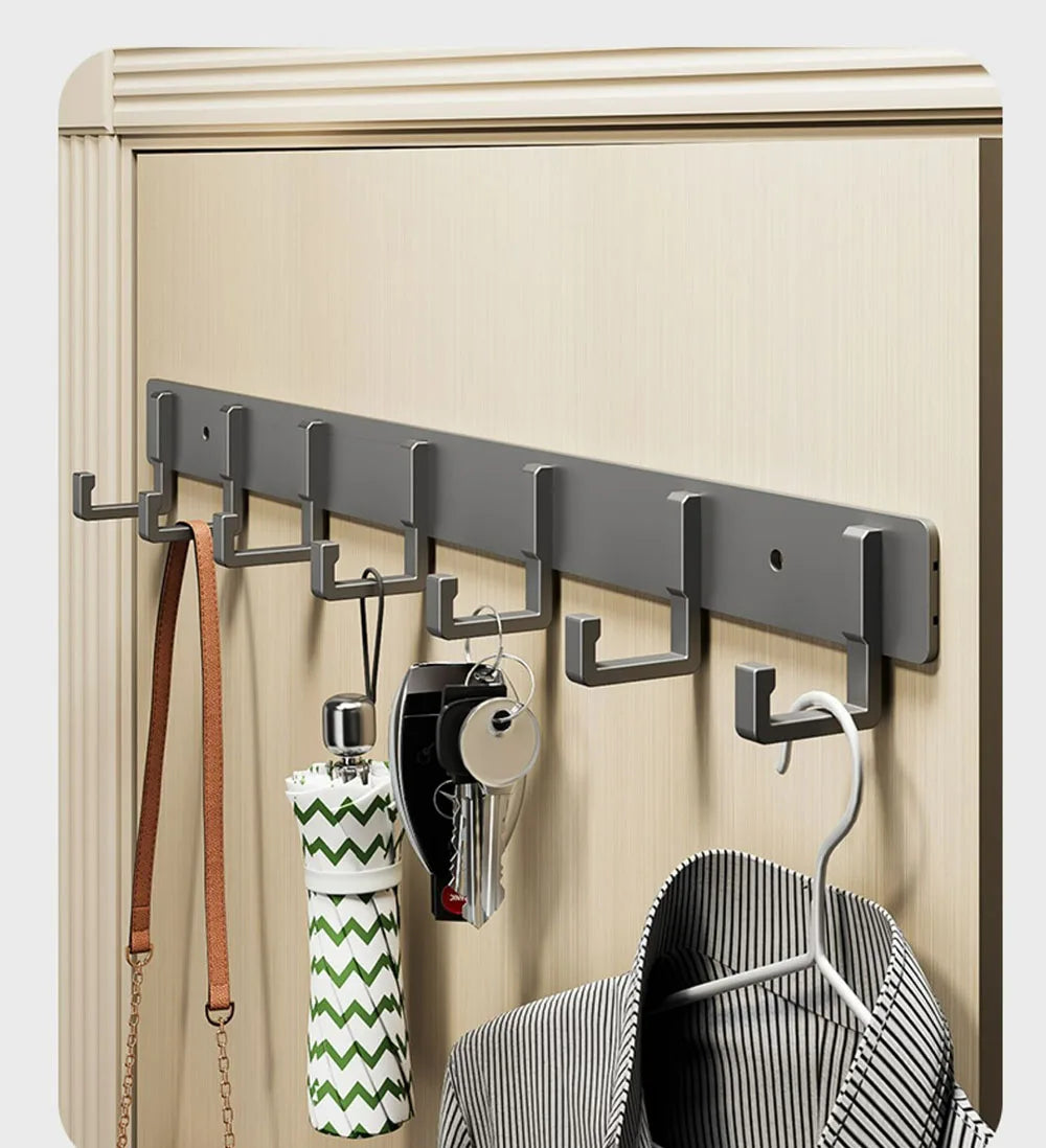 Modern Black Wall Coat Rack