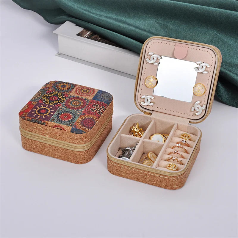 luxury portable travel jewellery box