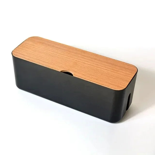 Wooden Cable Storage Box