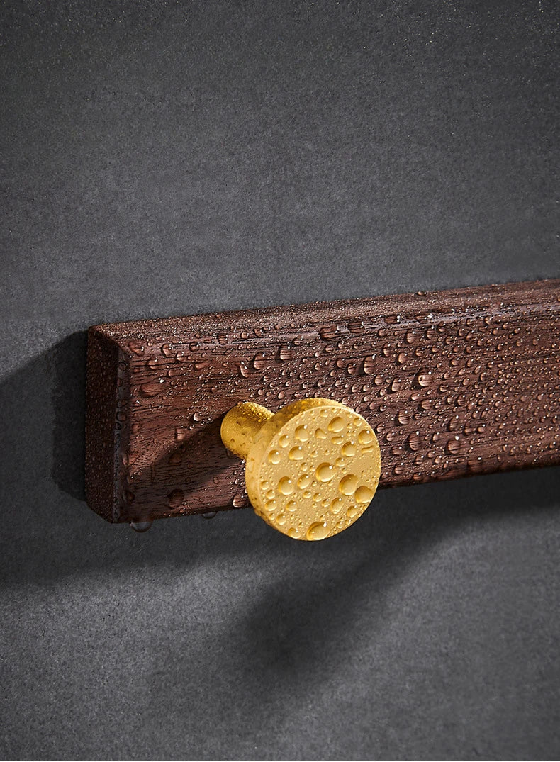 Wall-Mounted Wooden Coat Hook