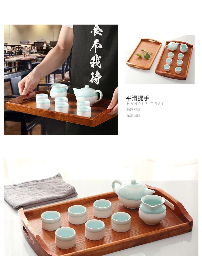 Japanese Wooden Serving Tray