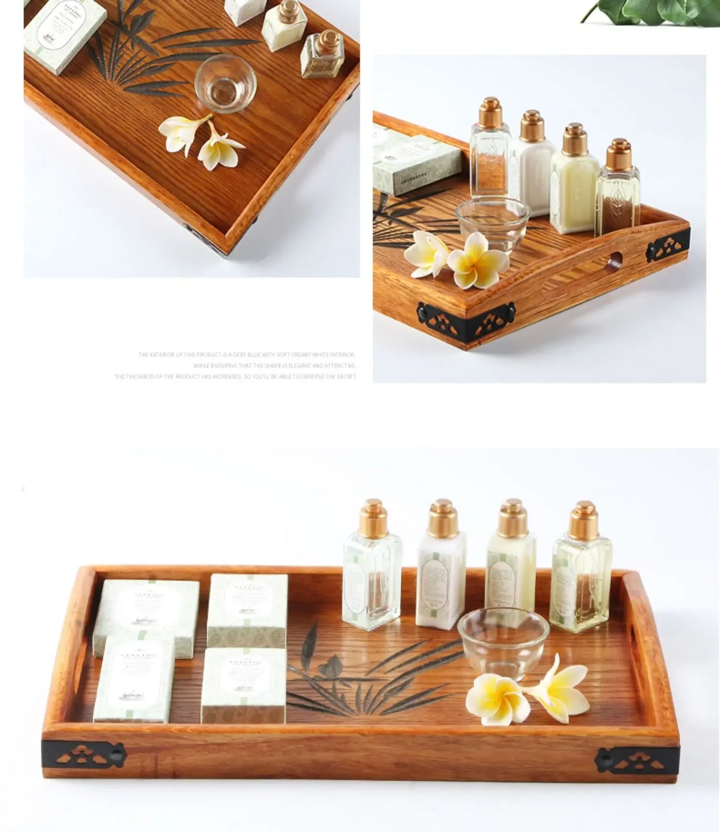 Japanese Wooden Serving Tray