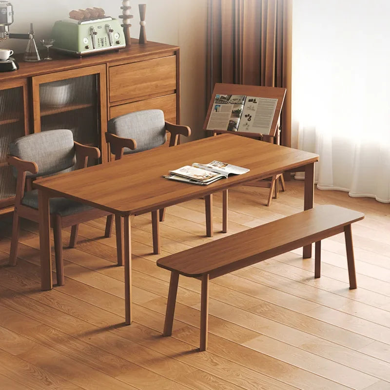 Walnut Bed Tail Stool Household Double Dining bench Can Sit Type Change Shoe Stool Fitting Room Rest Stool Chinese Style