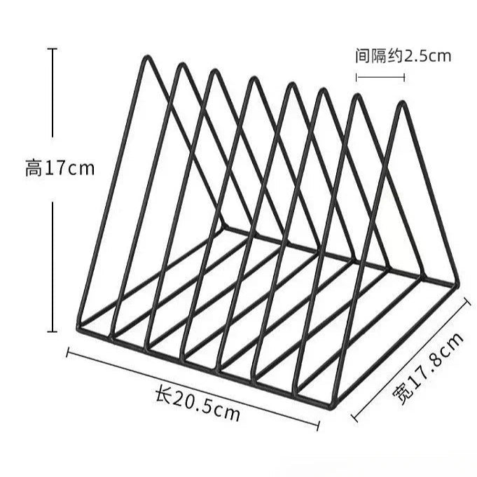 Desktop Iron Bookshelf