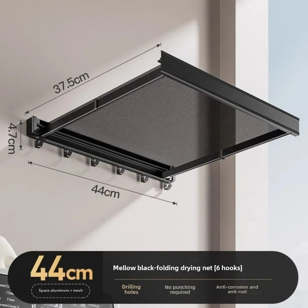 Foldable Wall-Mounted Storage Shelf