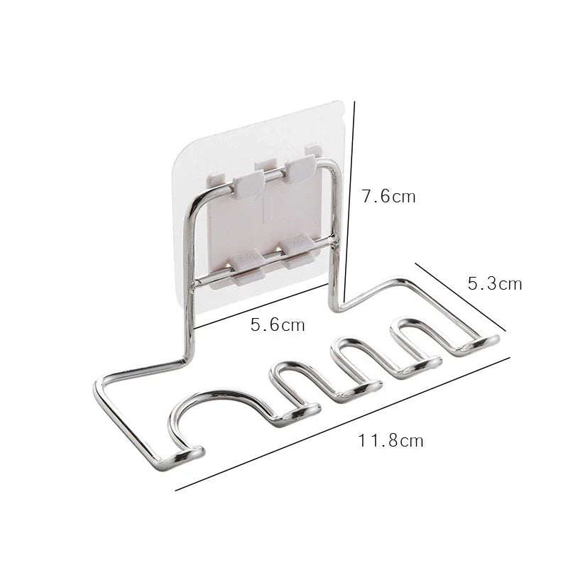 Sleek Wall-Mounted Toothbrush Holder