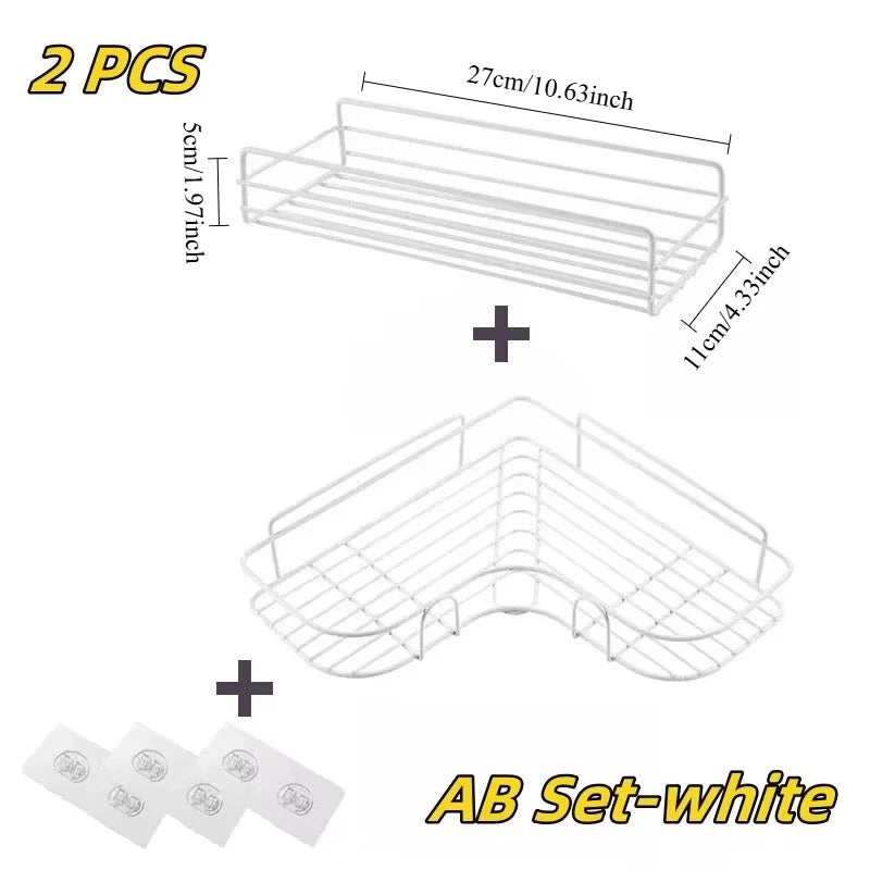 Metal Bathroom Corner Shelf