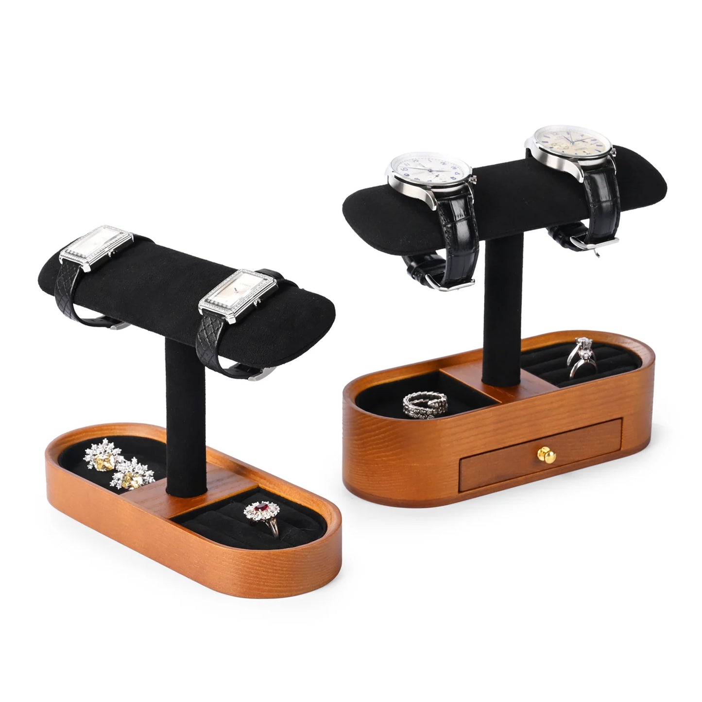 Wooden T-Shape Jewellery Stand