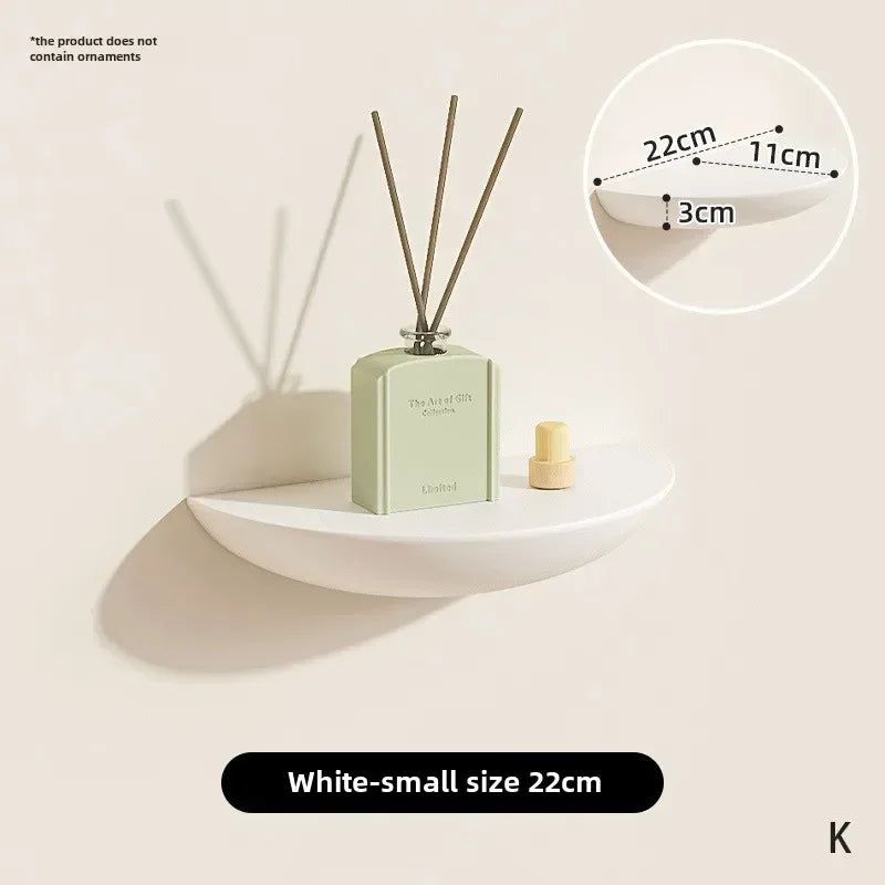 Wall-Mounted Wooden Shelf