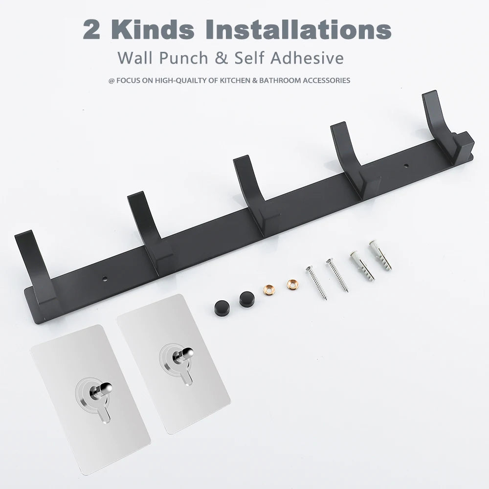 Self-Adhesive Wall Hooks