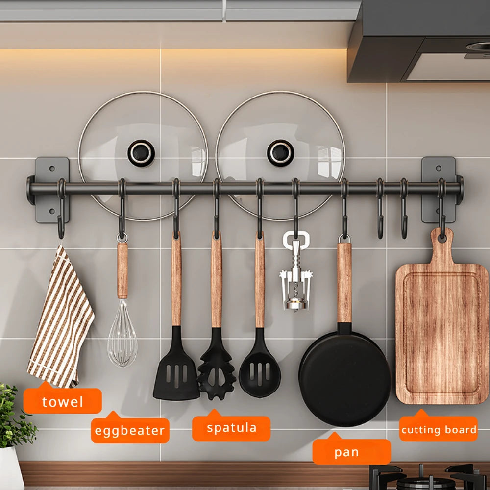 Stainless Steel Kitchen Hook Rack