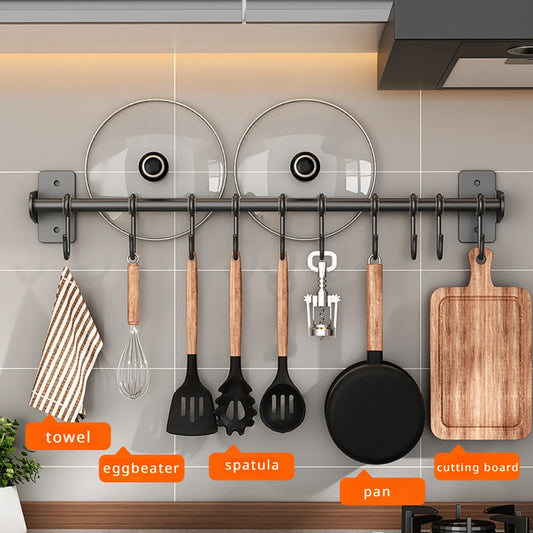 Stainless Steel Kitchen Hook Rack