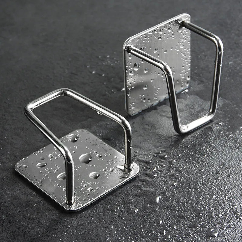 Minimalist Stainless Steel Sink Sponge Rack