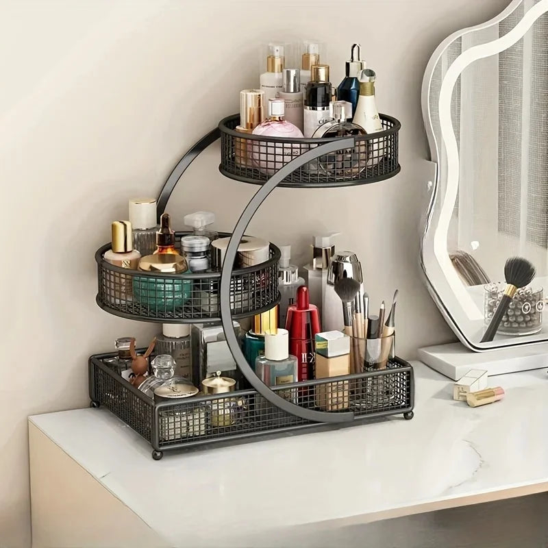 Multi-Layer Desktop Storage Rack