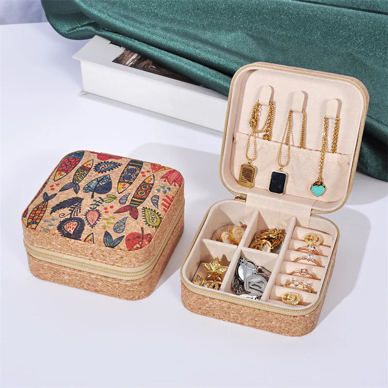 luxury portable travel jewellery box