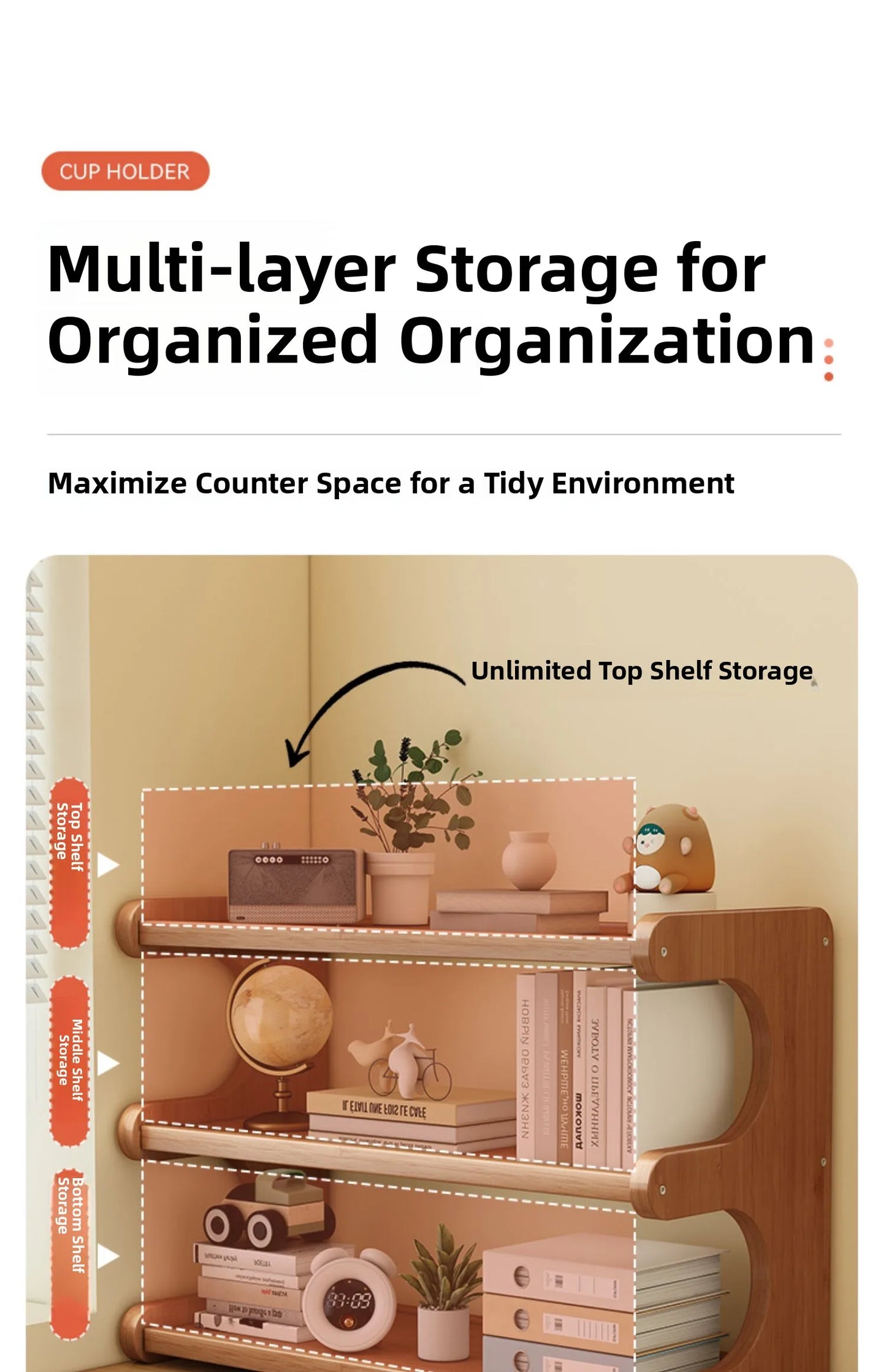 Multi-Layer Desktop Organizer