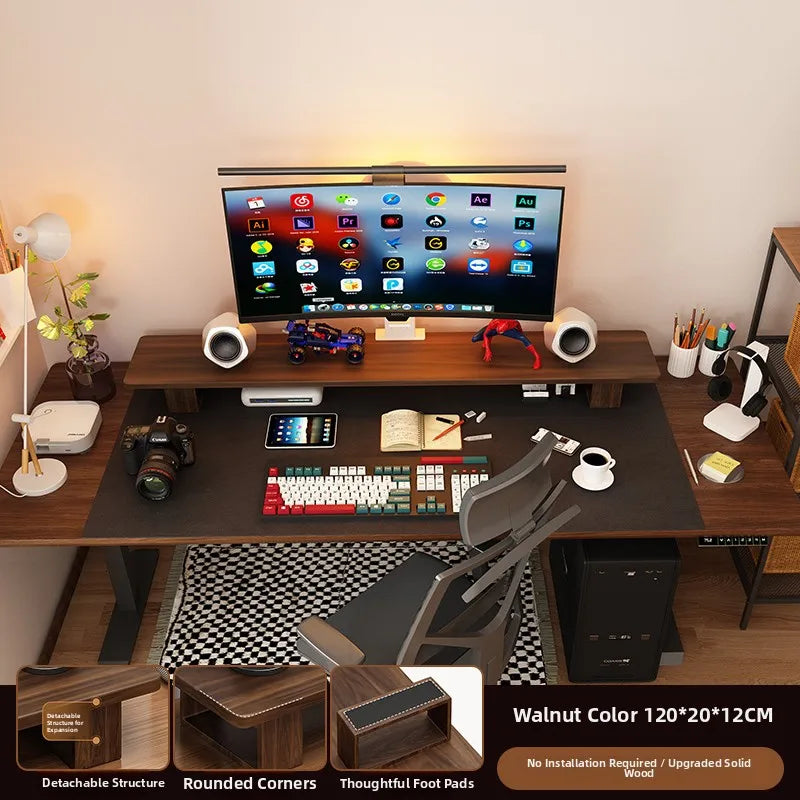 Wooden Desktop Monitor Stand