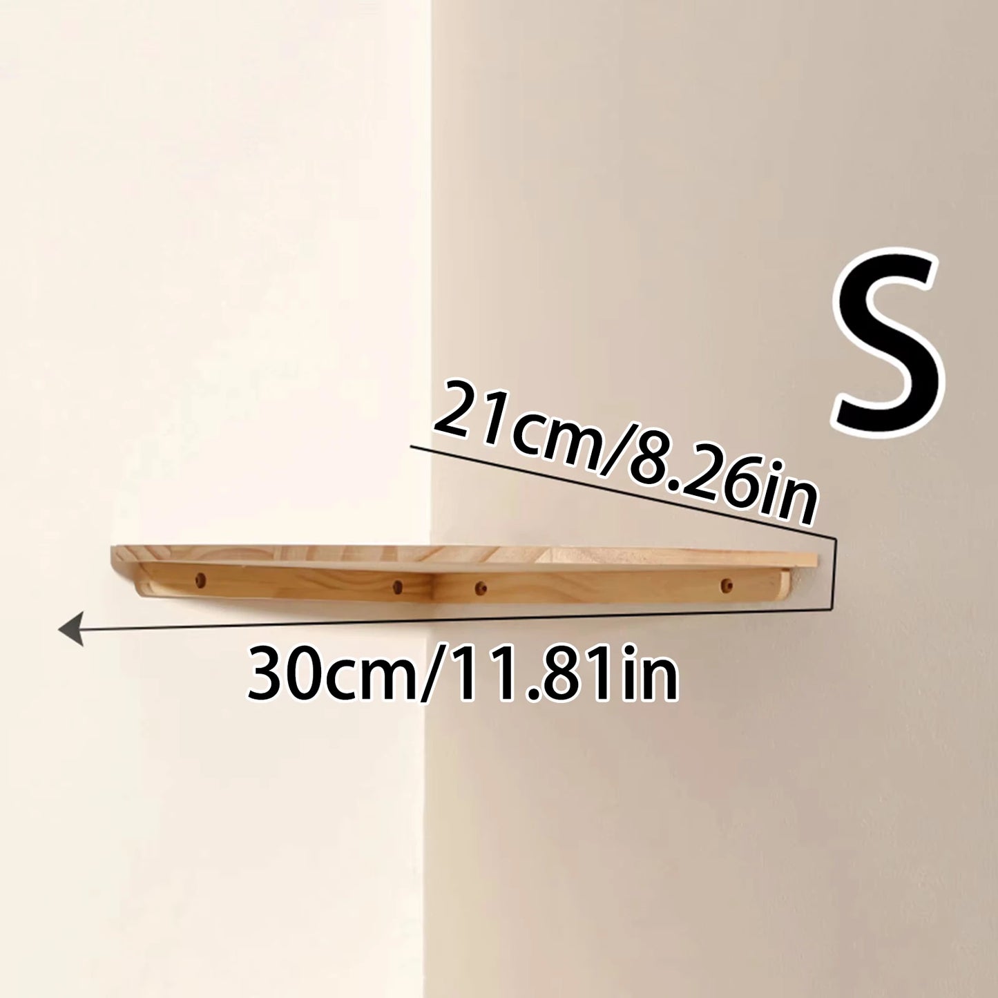 Corner Floating Shelf