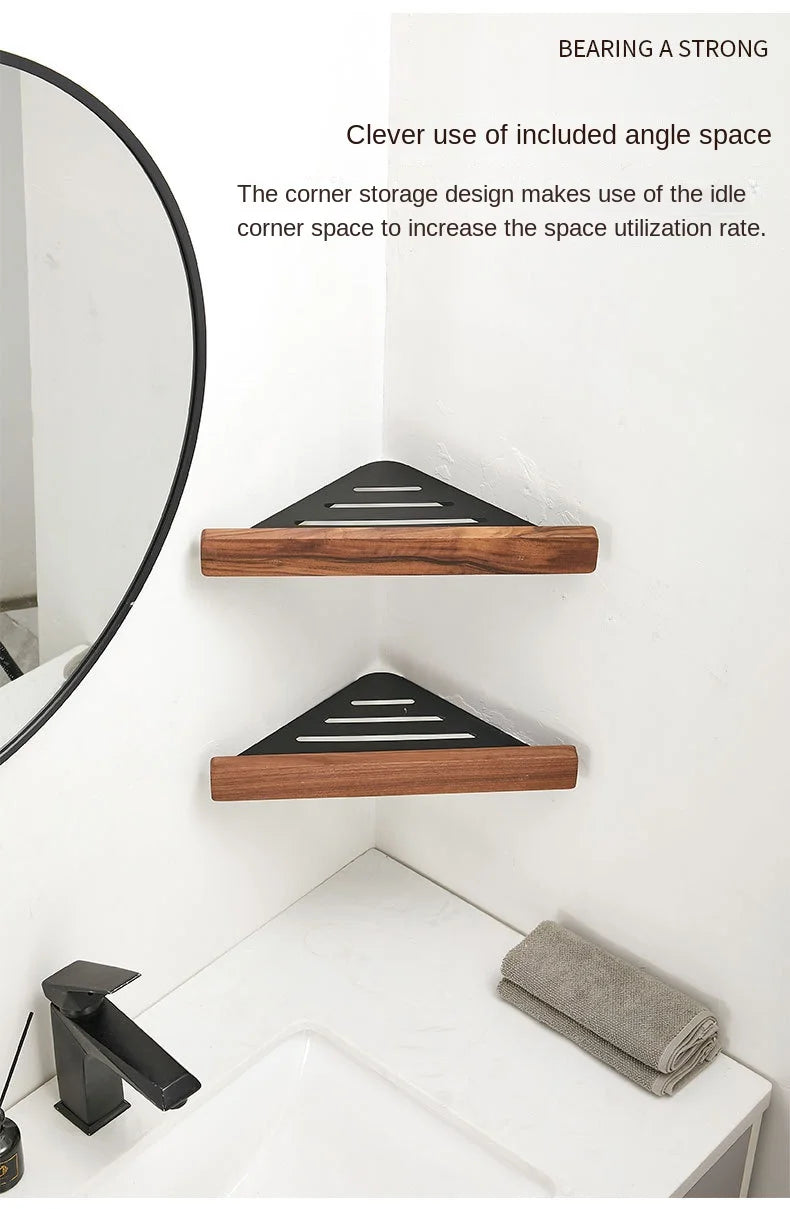 Bathroom  corner shelf