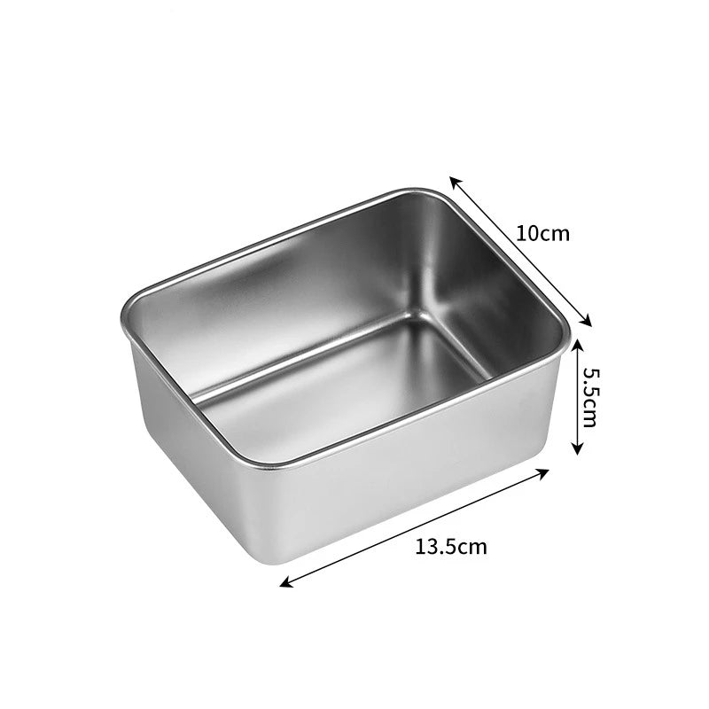 Stainless Steel Food Storage Tray