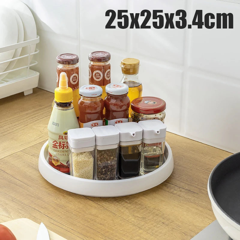 360° Rotating Anti-Slip Kitchen Storage Rack