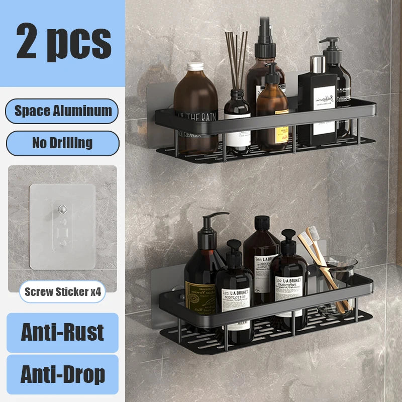 Modern Aluminium Bathroom Rack