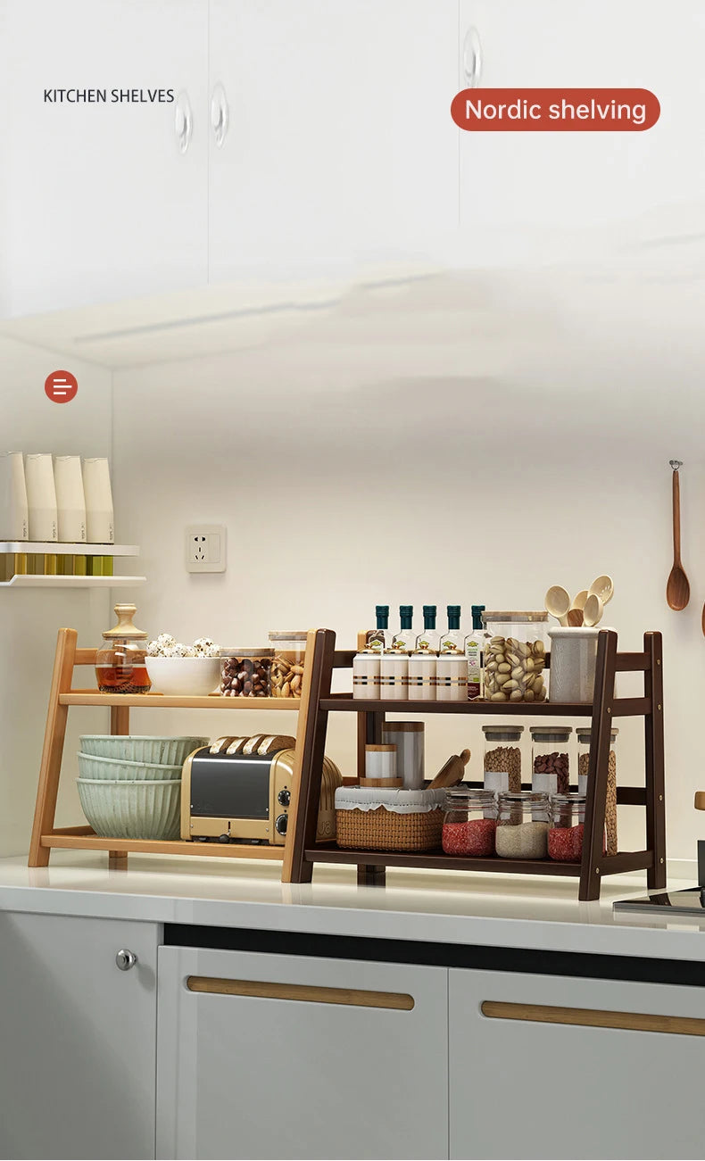 2-Tier Kitchen Storage Rack