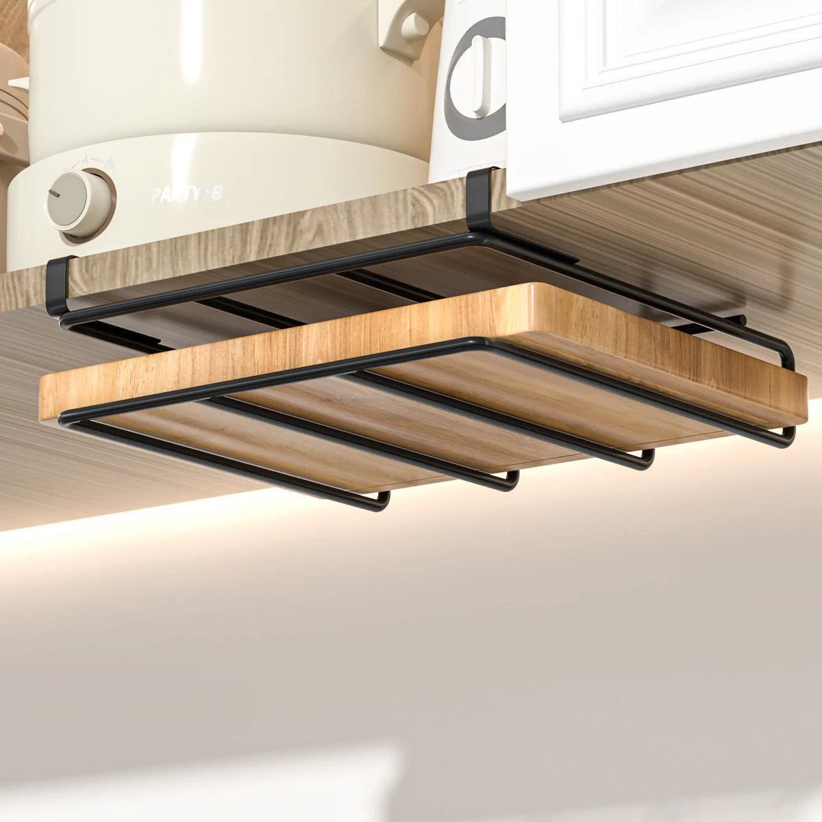 Under-Cabinet Hanging Rack