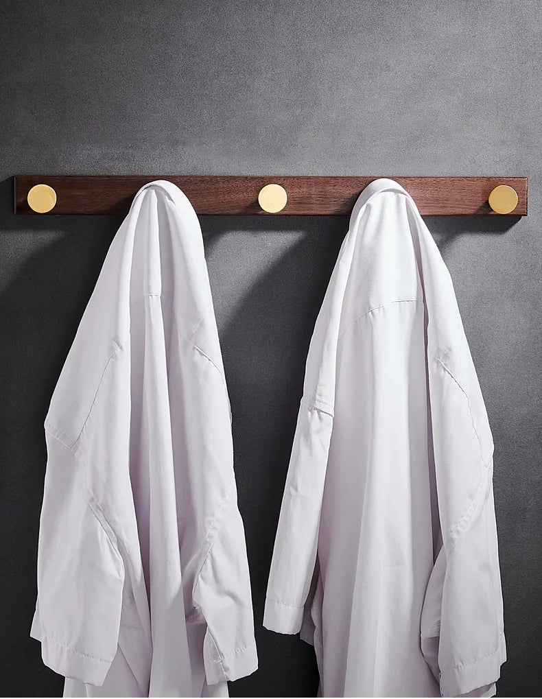 Wall-Mounted Wooden Coat Hook