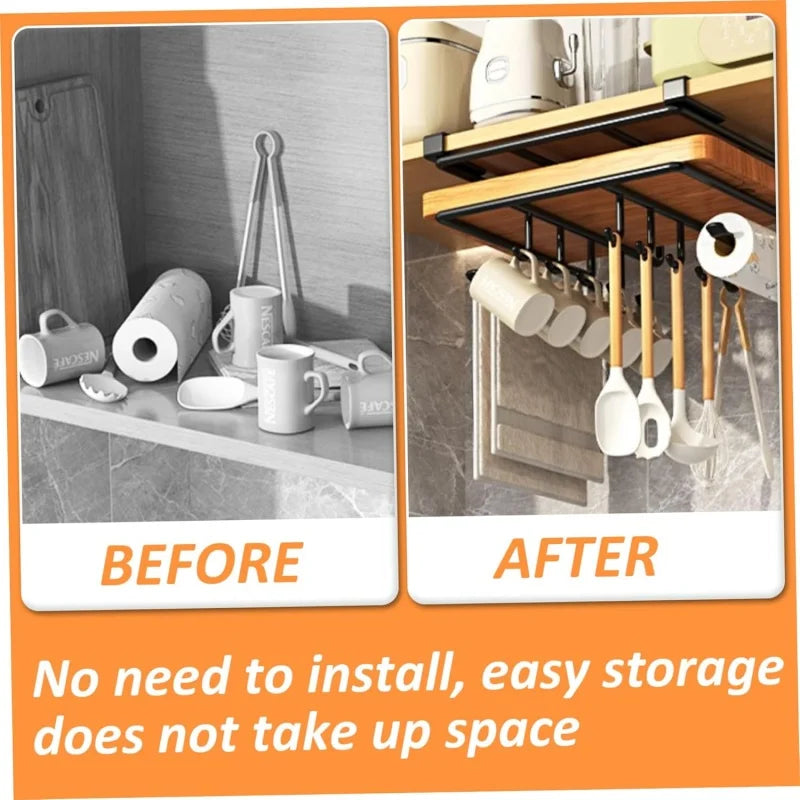Under-Cabinet Hanging Storage Rack