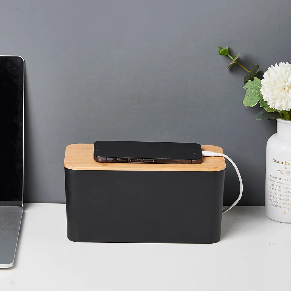 Wire & Power Cord Organizer Box