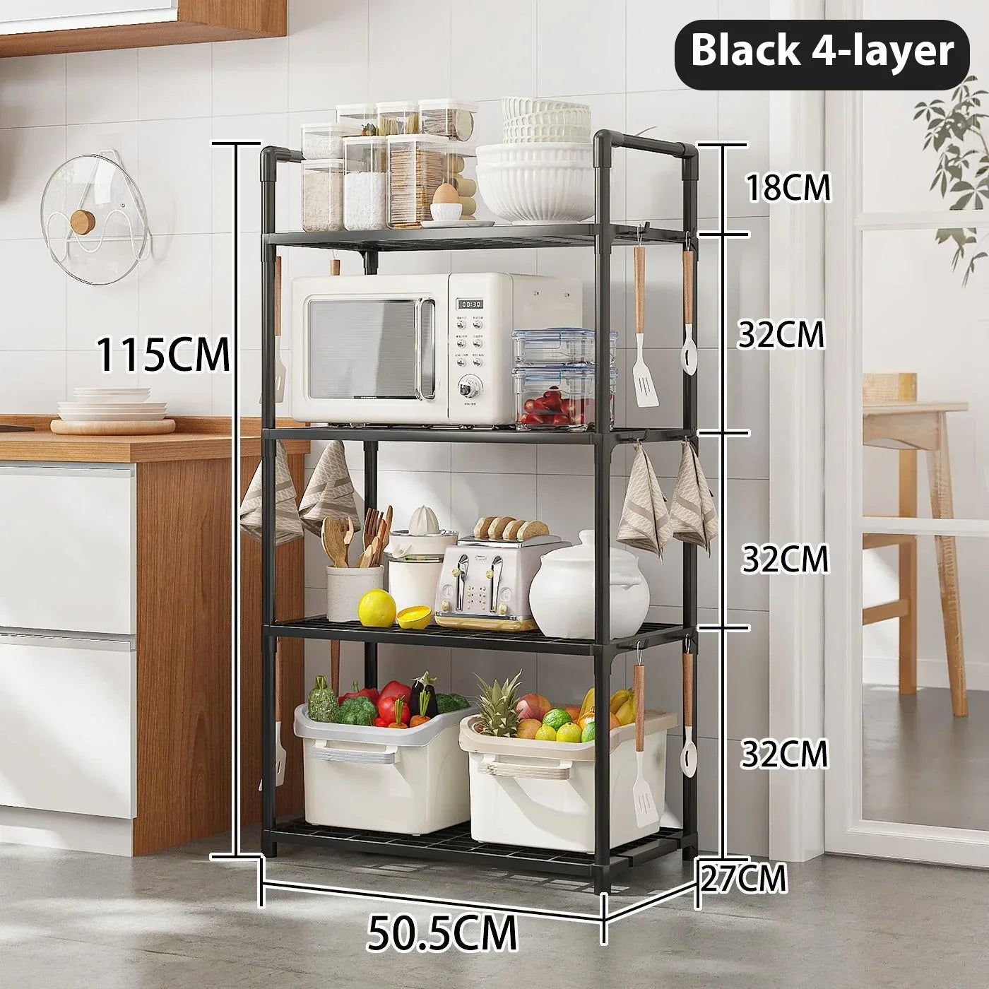Multifunctional Kitchen Rack