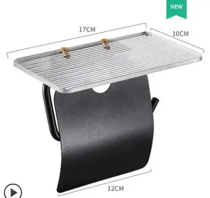 Luxry Aluminium Bathroom Organizer