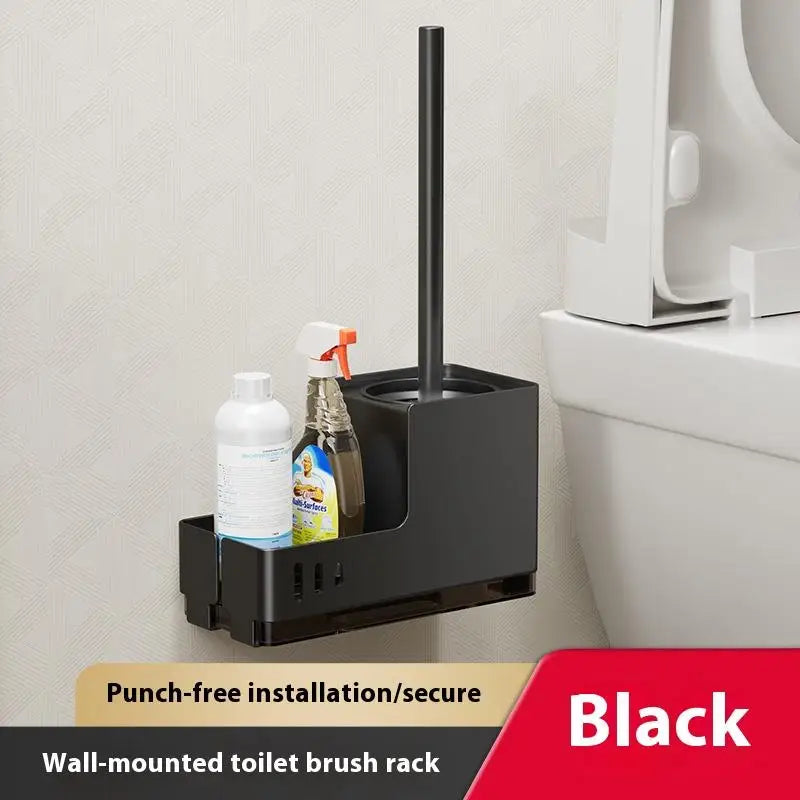 Modern Aluminium Toilet Brush Holder