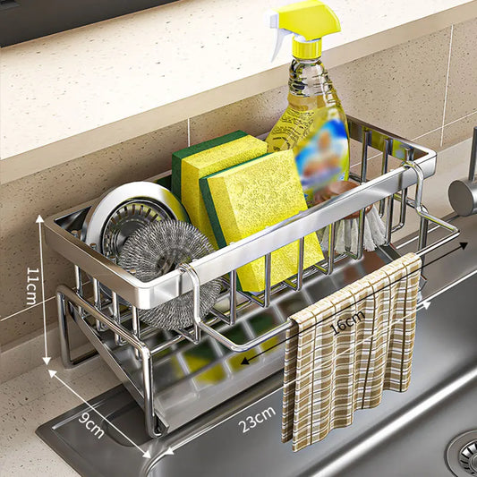 Stainless Steel Sink Drain Rack Drainer