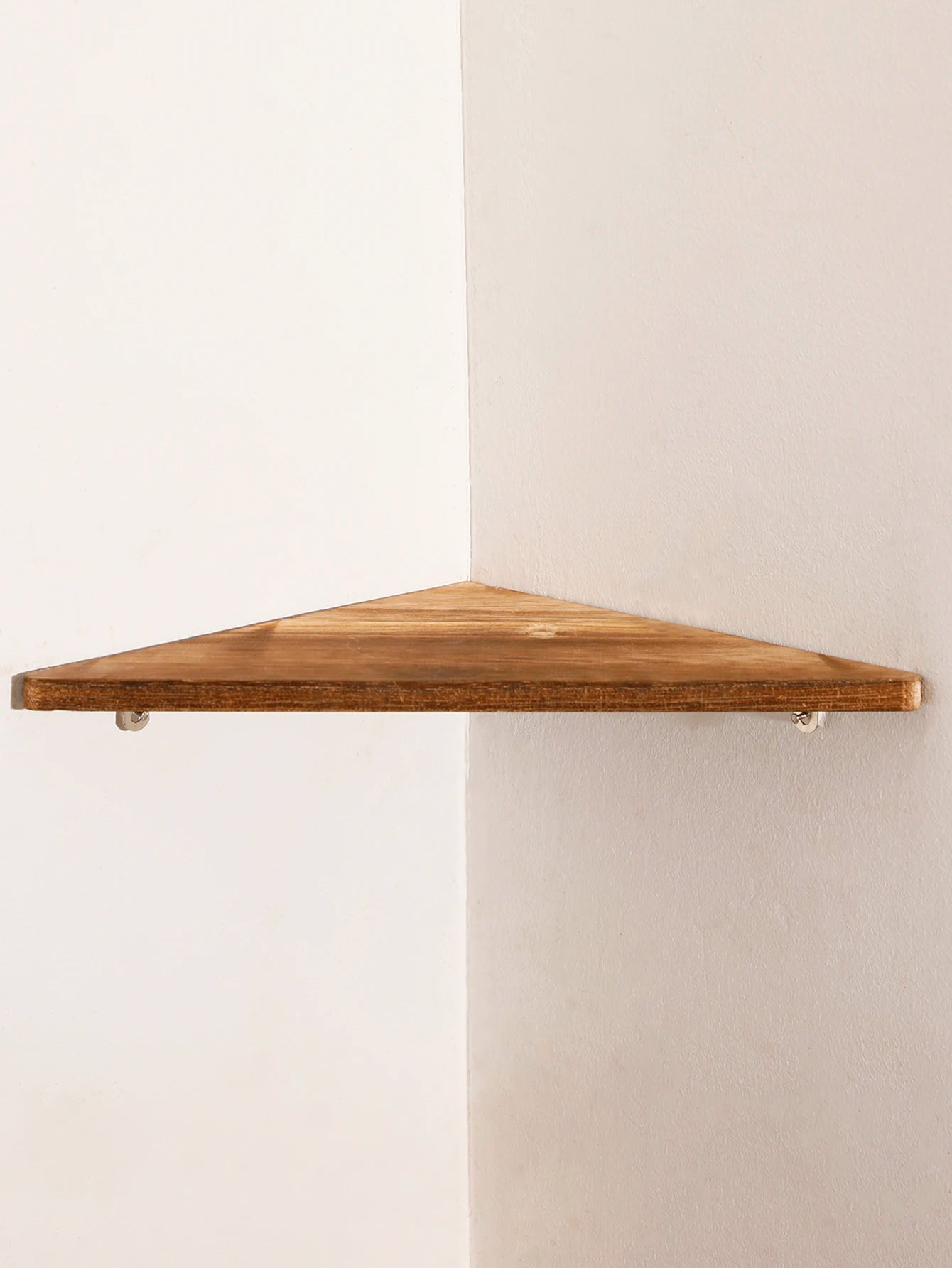 Rustic Wooden Floating Shelf