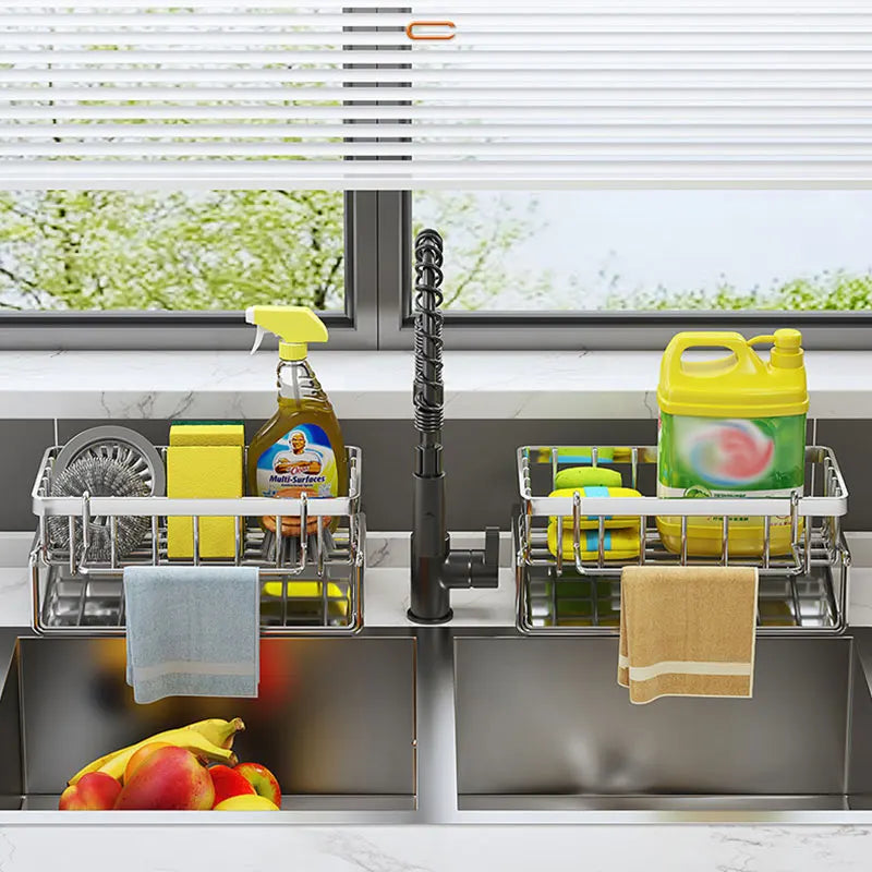 Stainless Steel Sink Drain Rack Drainer