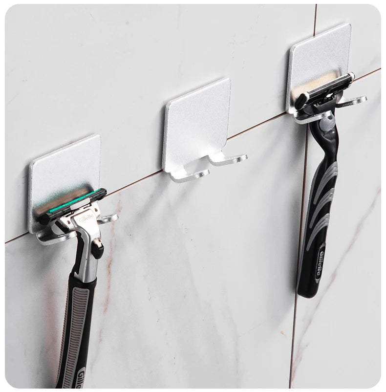 Aluminium Bathroom Razor Holder