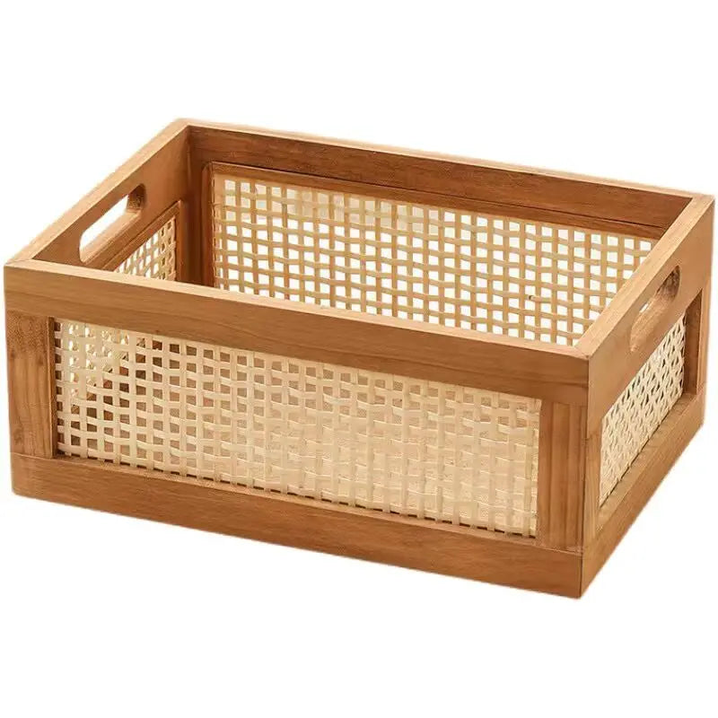 Retro Wooden Storage Box