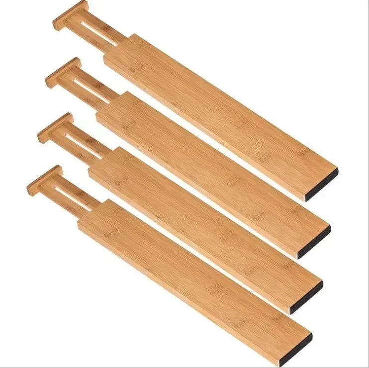 Adjustable Bamboo Drawer Dividers