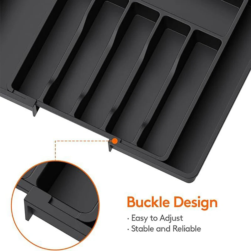 Adjustable Cutlery Drawer Organizer
